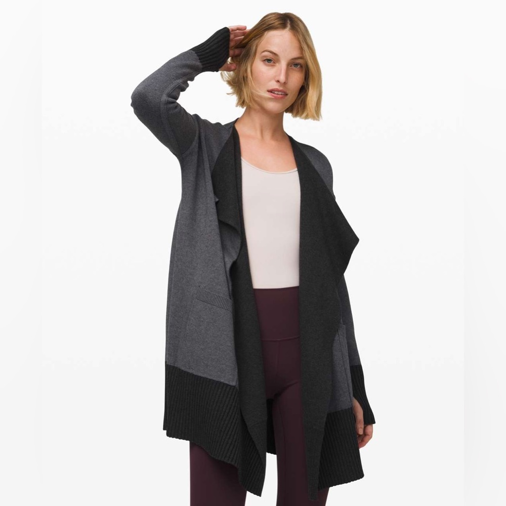 Lululemon reversible cardigan